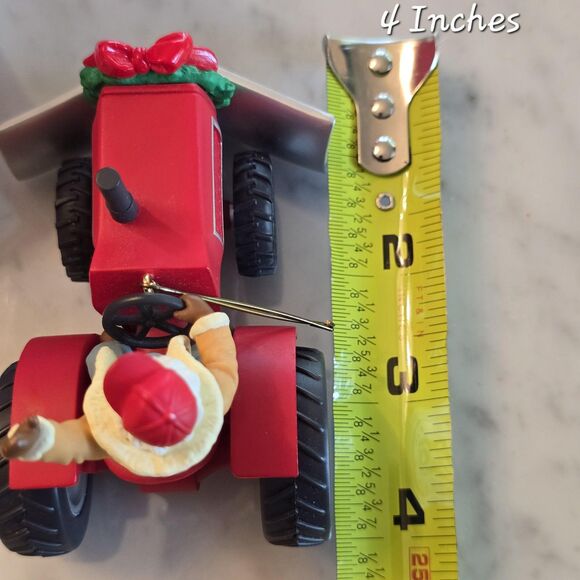 Hallmark Keepsake Ornament 2001 Santa's Snowplow Here Comes Santa Series - Picture 9 of 11